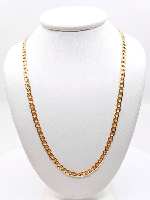 Cuban Link Chain 14kt 3MM - All lengths available