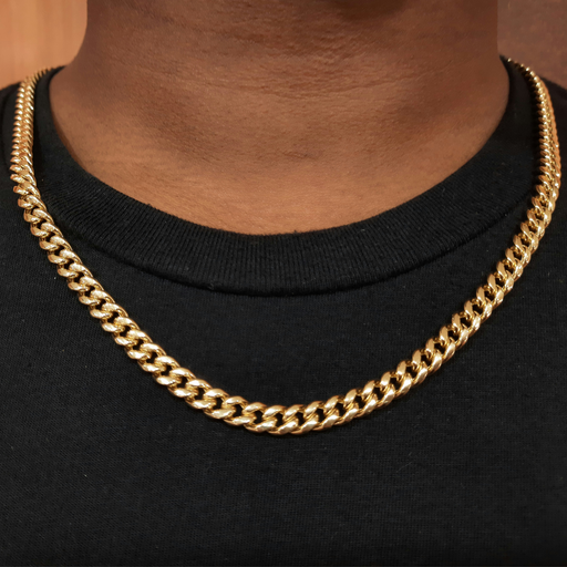 Miami Cuban Chain 14kt 7MM - All lengths available