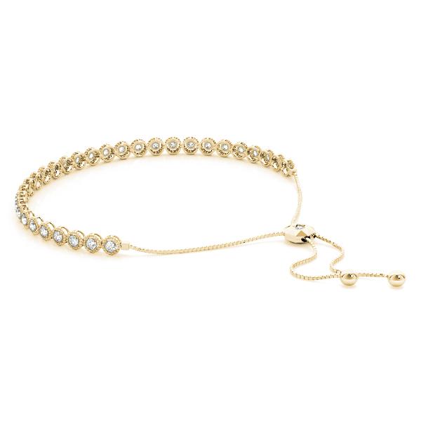 Fancy Diamond Bracelet Ladies 0.72ct tw - 14kt Gold