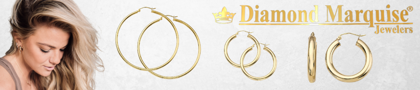 14Kt Gold Hoop Collection