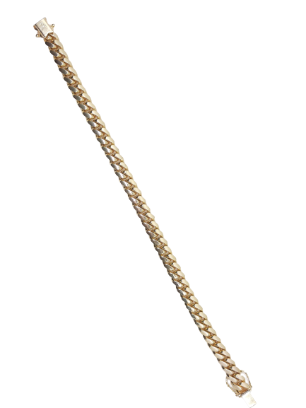 Women's Miami Cuban Bracelet 10kt 5MM 8.5