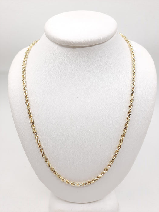 Rope Chain Heavy 10k 2MM - All lengths available