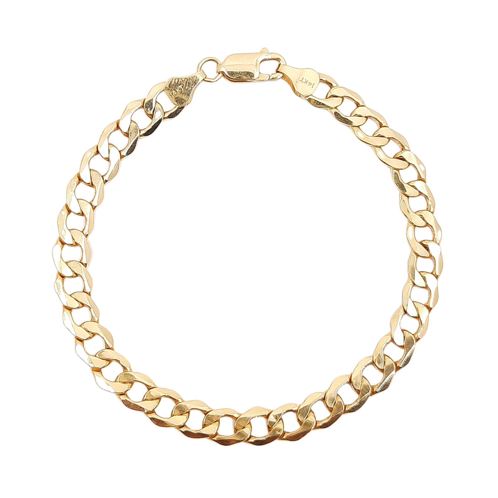 Cuban Link Bracelet 10kt 7MM 8.5