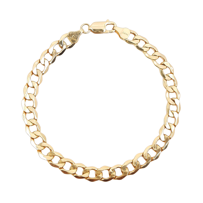 Cuban Link Bracelet 10kt 7MM 8.5"