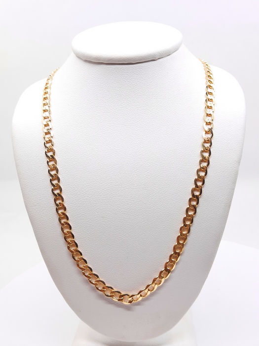 Cuban Link Chain 10k 4.5MM - All lengths available