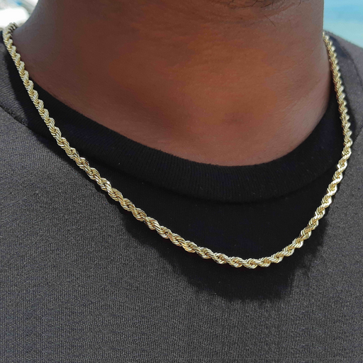 Rope Chain 10k 9MM - All lengths available