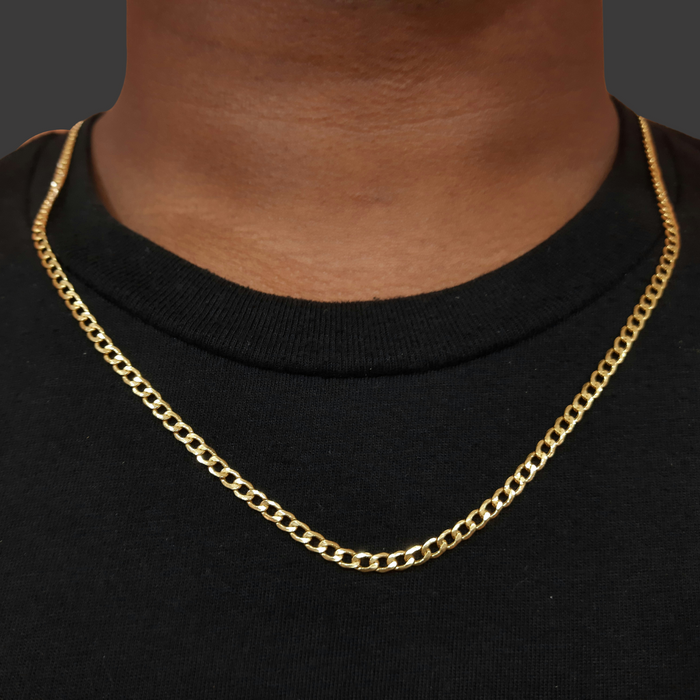 Cuban Link Chain 10k 3MM - All lengths available