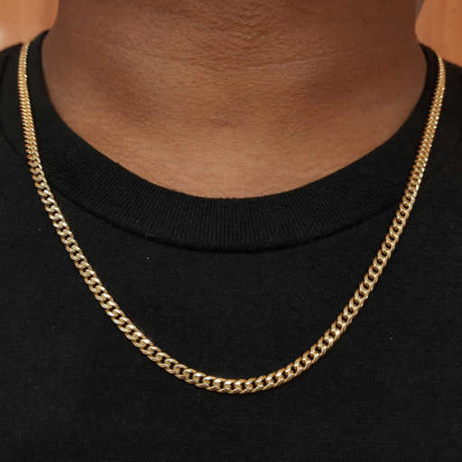 Miami Cuban Chain 10k 3MM - All lengths available