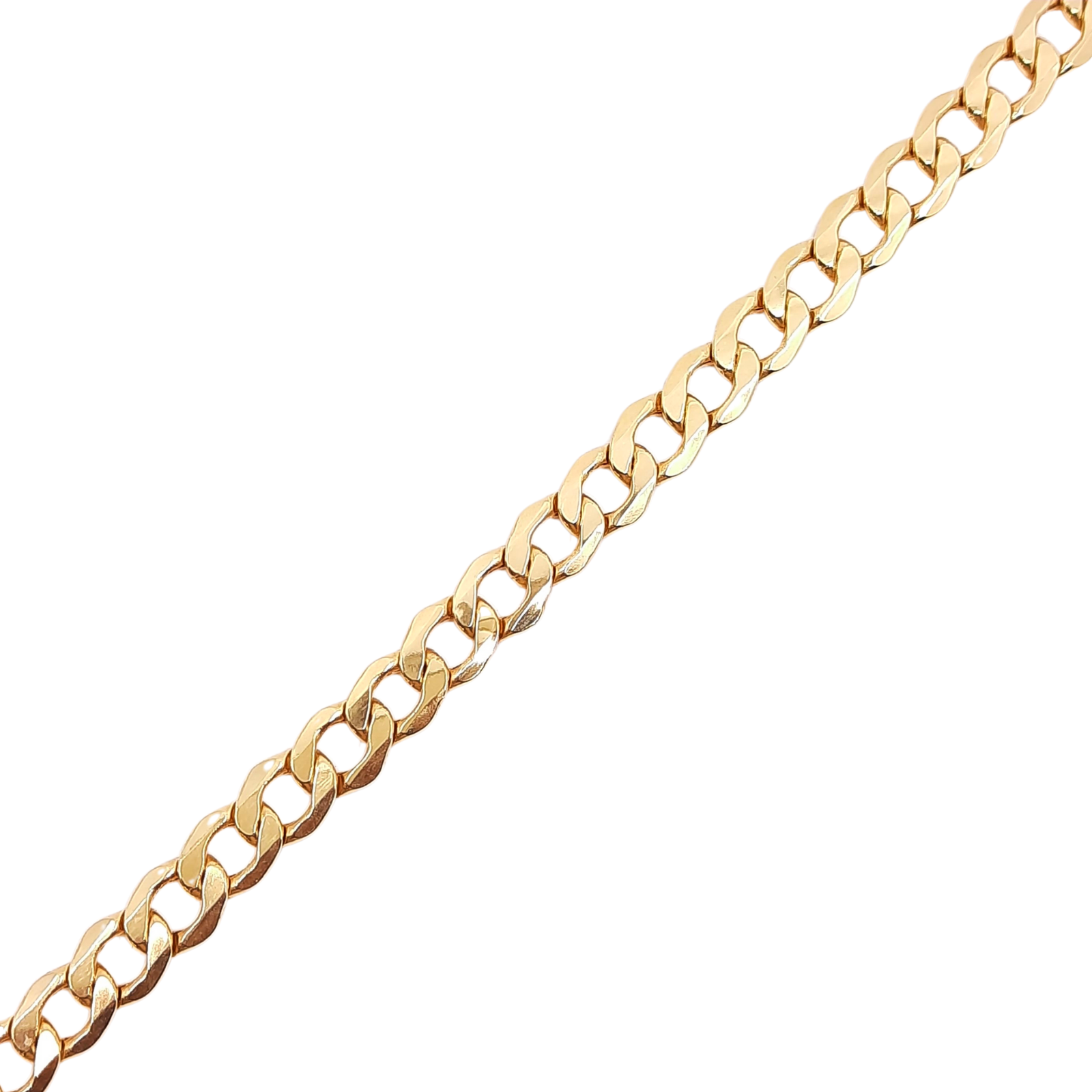 Women's Cuban Link Bracelet 10kt 7MM 8.5
