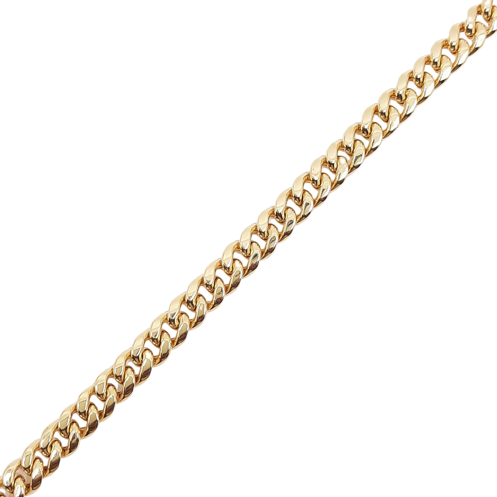 Women's Miami Cuban Bracelet 10kt 6MM 9
