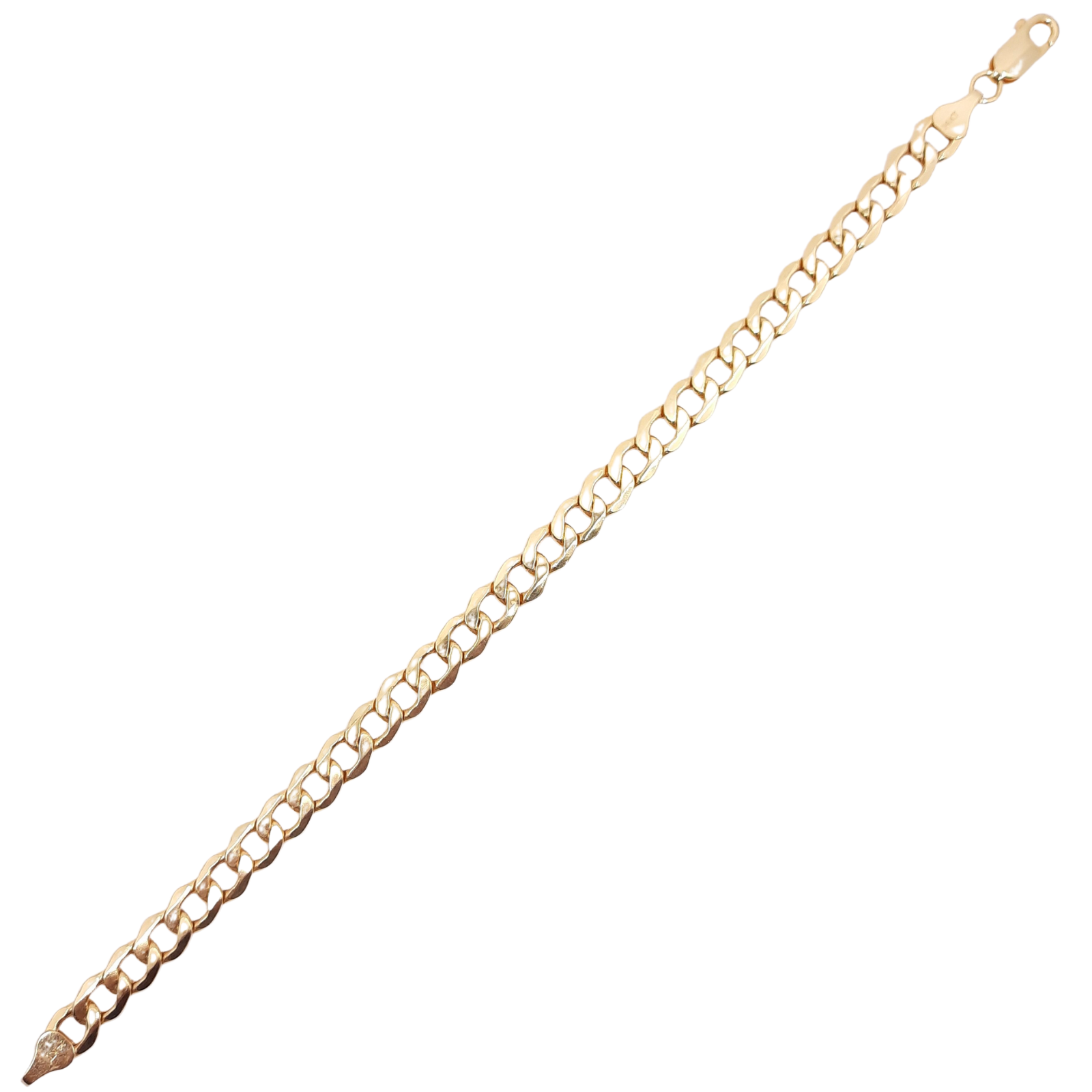 Women's Cuban Link Bracelet 10kt 7MM 8.5
