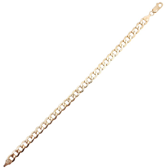 Women's Cuban Link Bracelet 10kt 7MM 8.5"