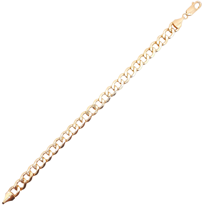 Women's Cuban Link Bracelet 10kt 9MM 9"