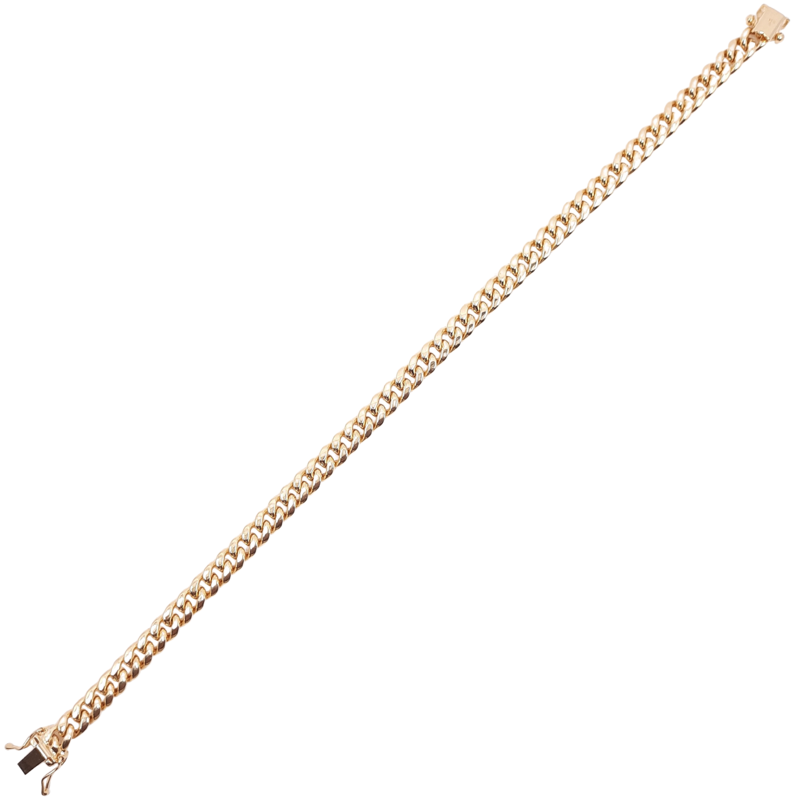 Women's Miami Cuban Bracelet 10kt 6MM 9