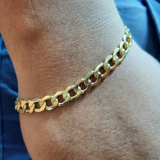 Cuban Link Bracelet 10kt 7MM 8.5