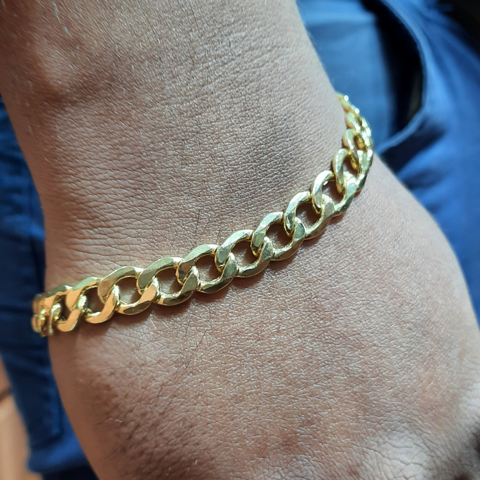 Cuban Link Bracelet 10kt 9MM 9"