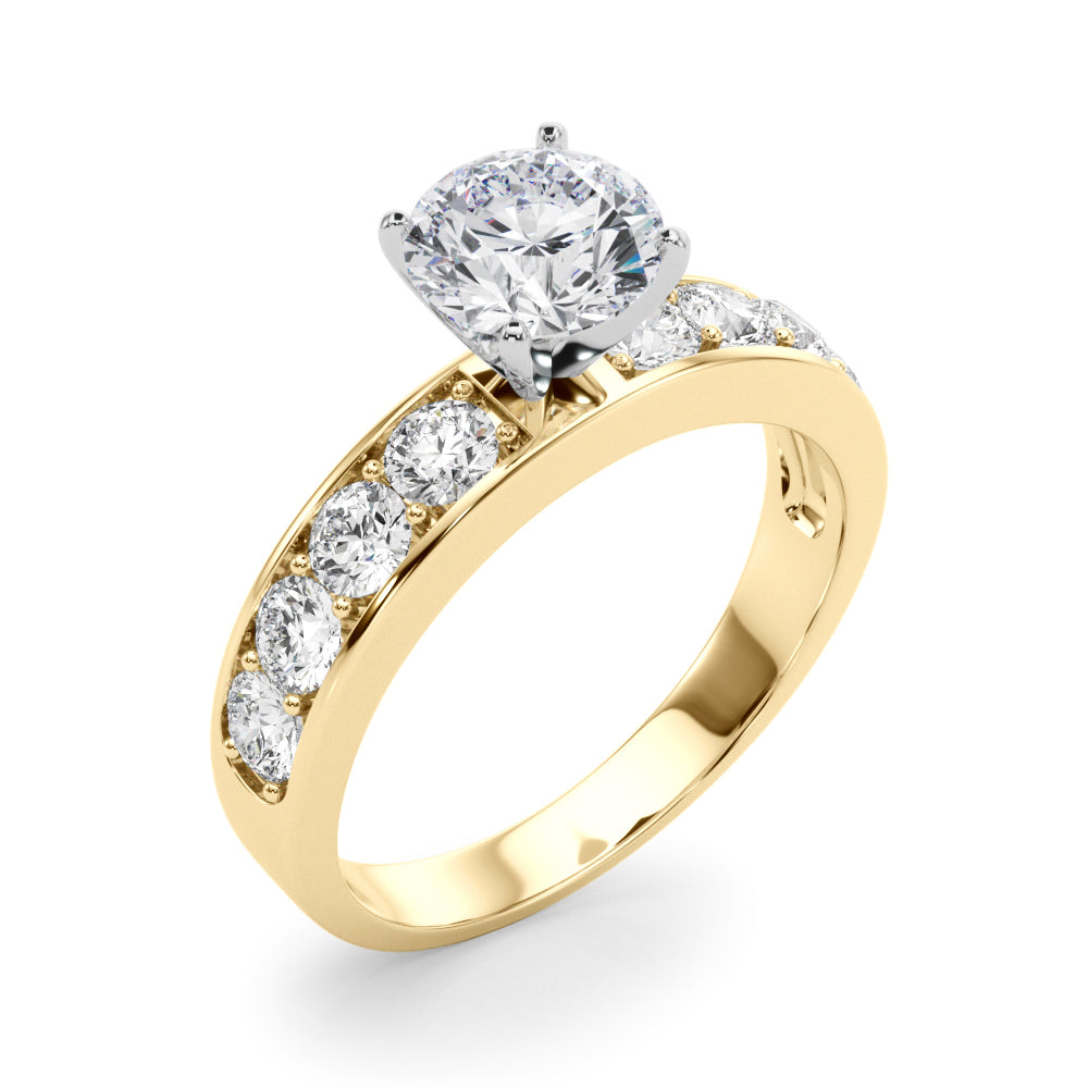 Lab Grown Diamond Ring 0.90CTW in 14K Gold