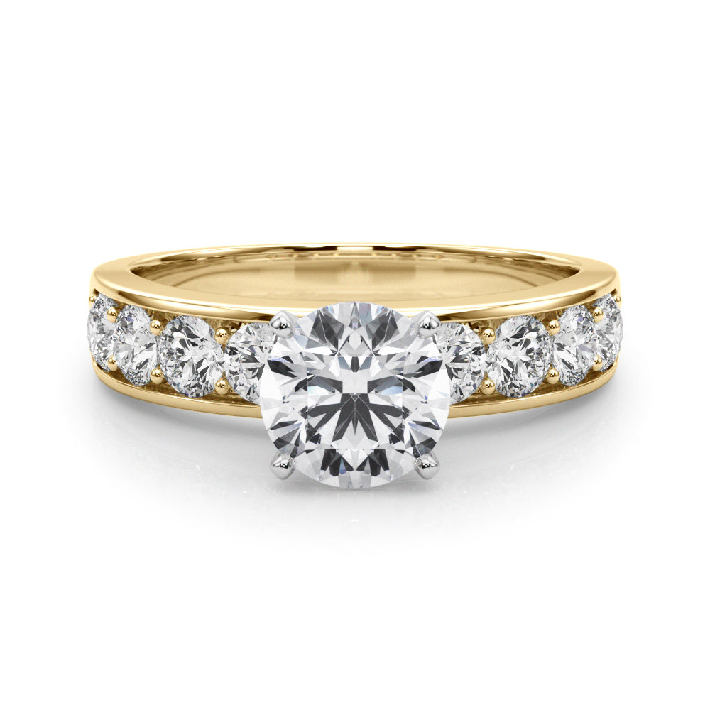 Lab Grown Diamond Ring 0.90CTW in 14K Gold