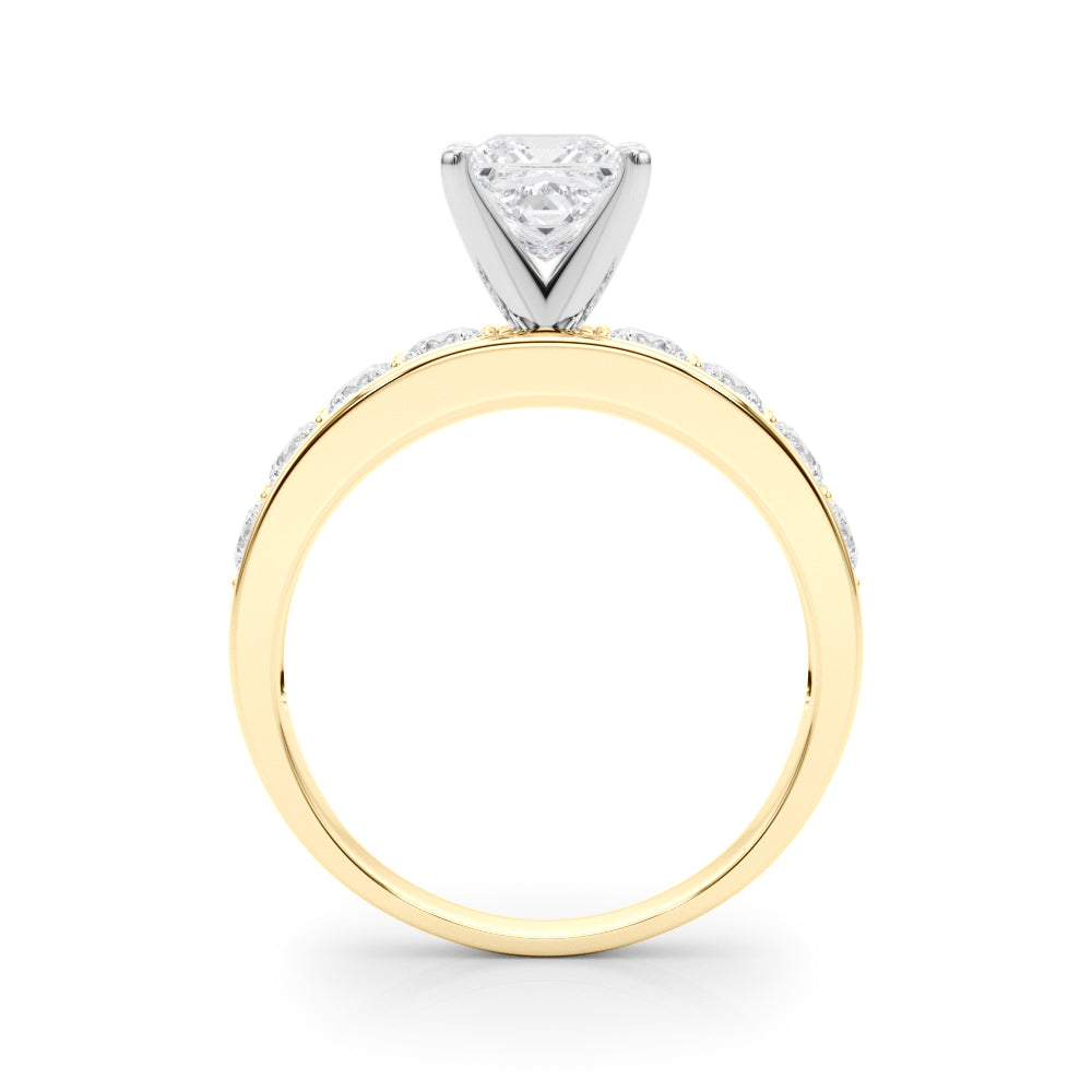 Lab Grown Diamond Ring 0.90CTW in 14K Gold