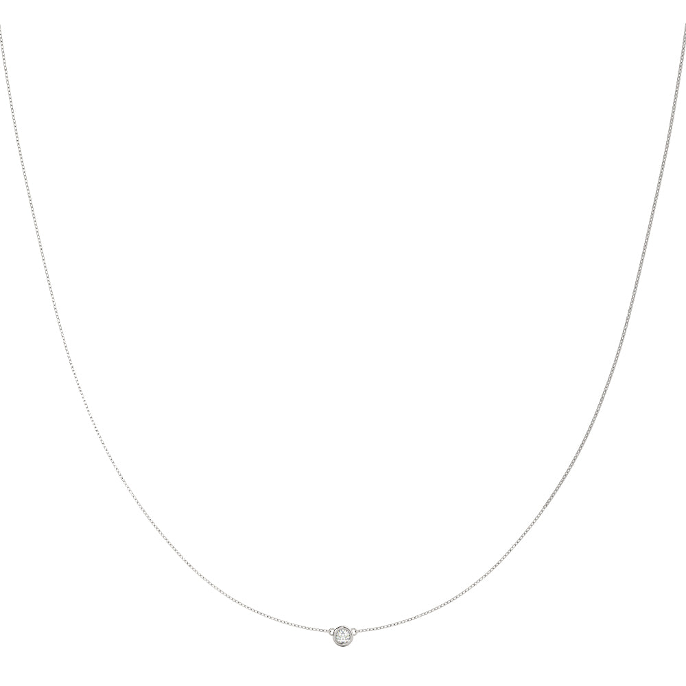 Diamond by the Yard Station Necklace 1.00 CTW