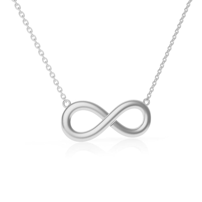 Infinity Necklace Medium in 14kt Gold