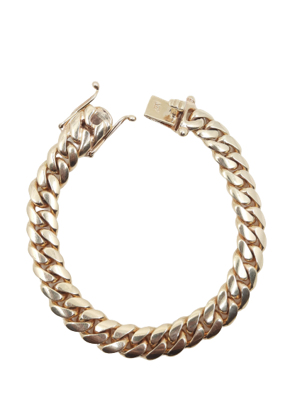 Miami Cuban Bracelet 10kt 10MM 8.5