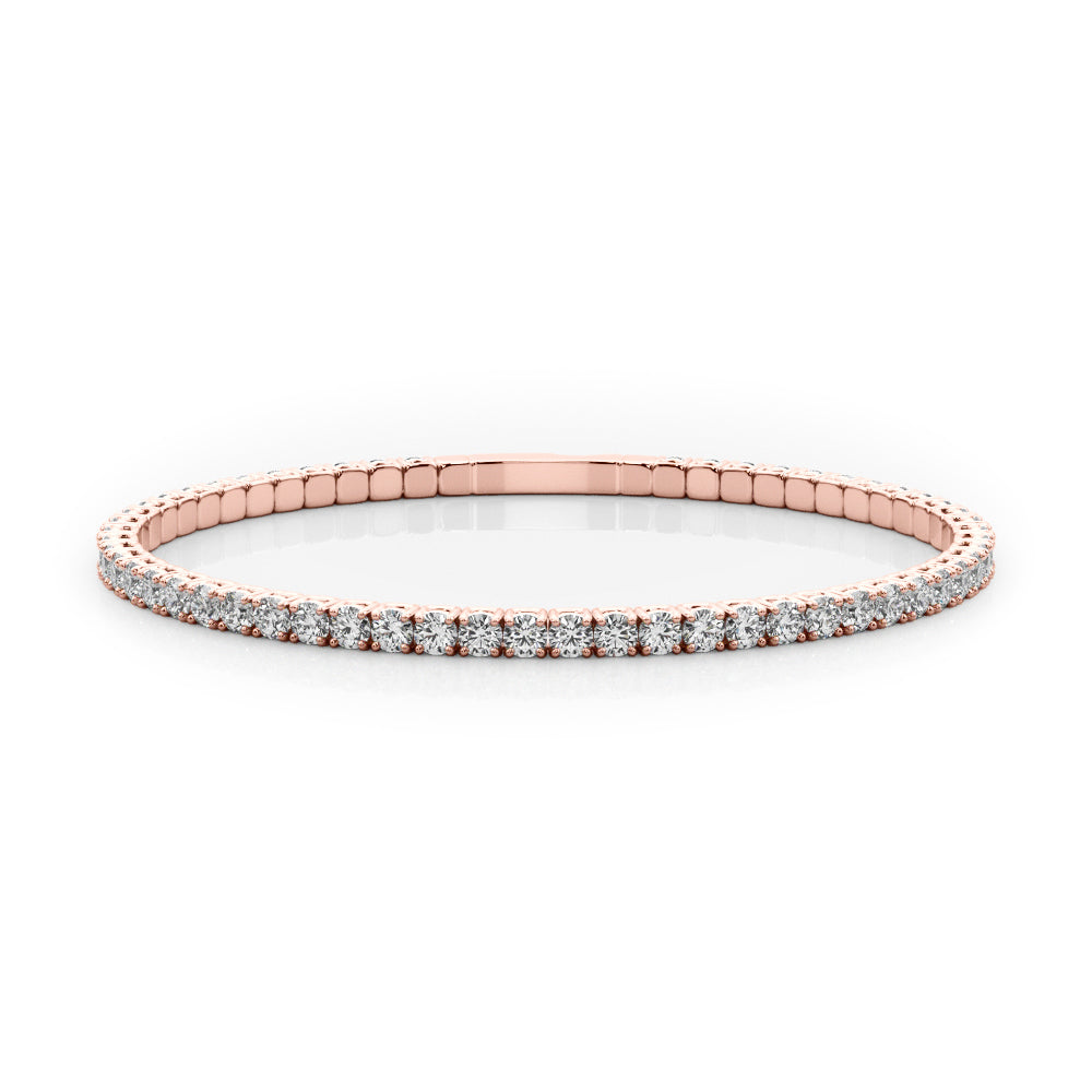 5.00 CTW Full Eternity Diamond Flex Bangle