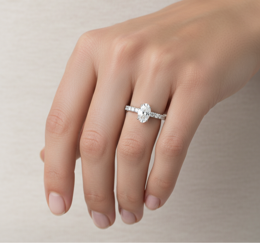 Marquise Diamond Ring 1.00CTW in 14k Gold