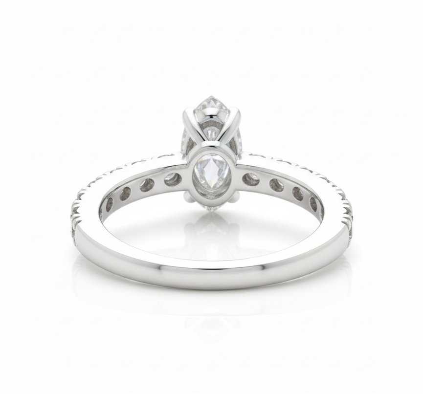 Marquise Diamond Ring 1.00CTW in 14k Gold