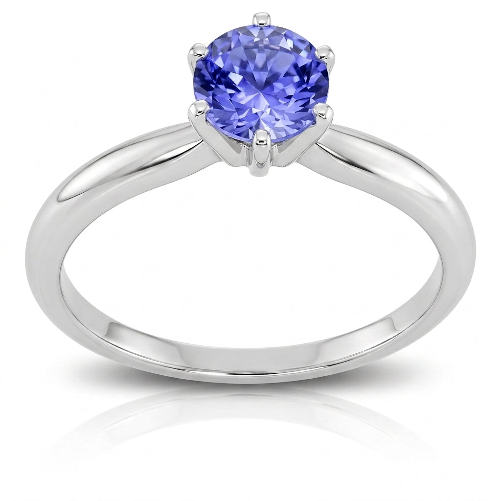 Tanzanite 0.85 ct tw Ring & 14kt Gold