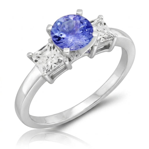Tanzanite 0.84 ct tw Ring with 1.52 ct tw Diamonds in 14kt Gold