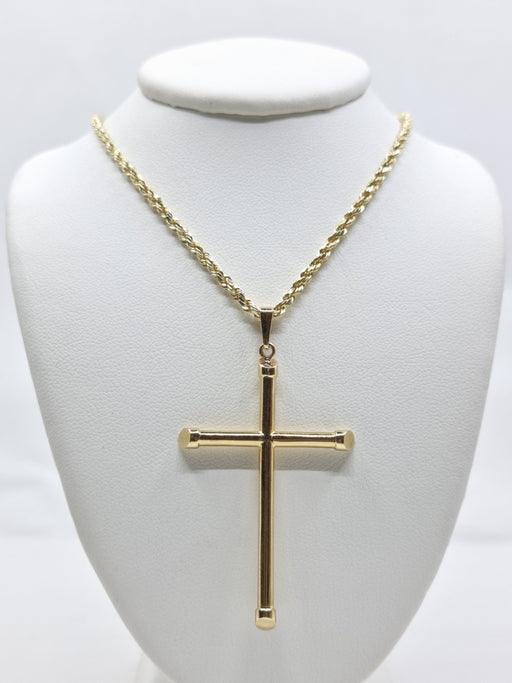 14k Medium Cross Classic Pendant for Woman