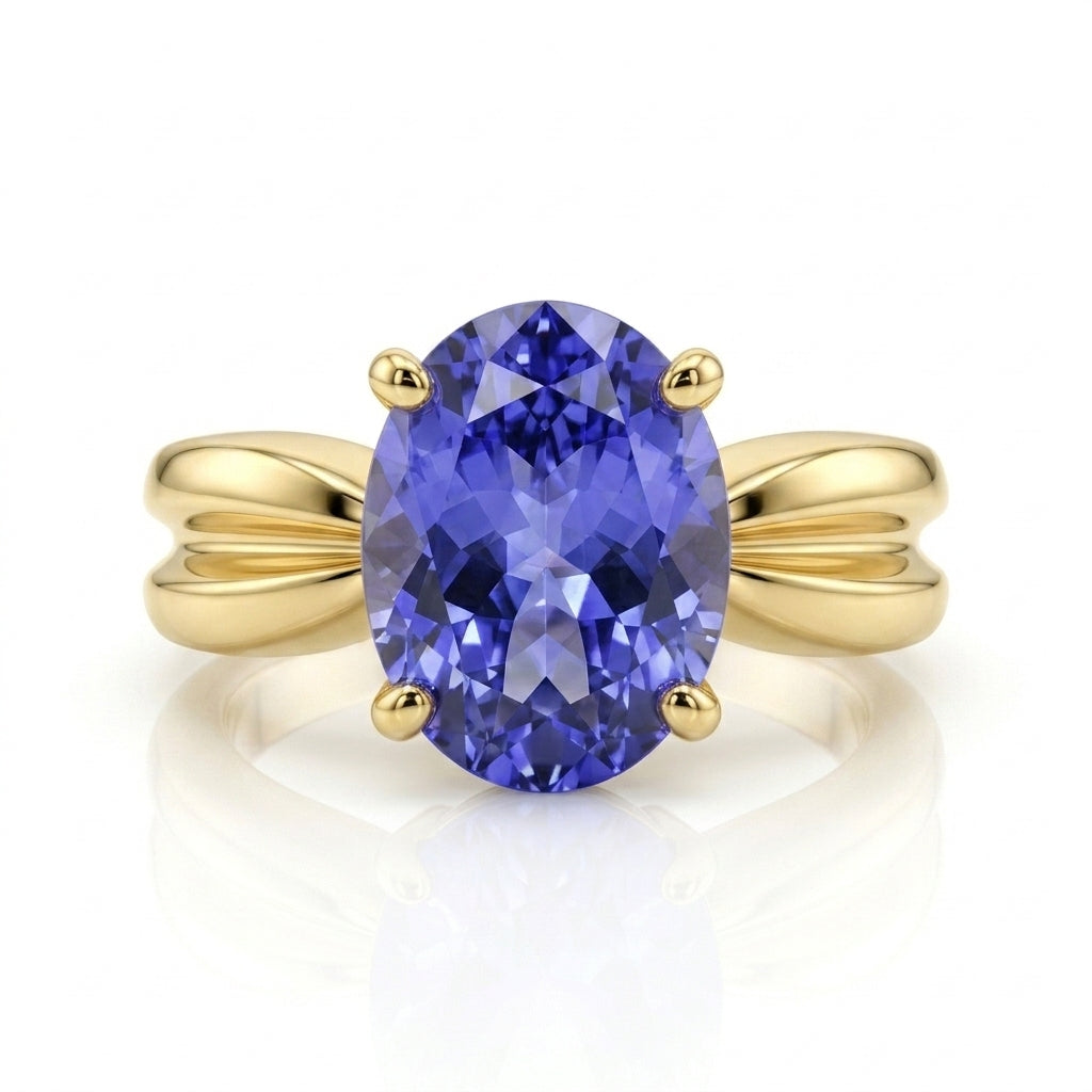 Tanzanite 1.35ct tw Ring 14kt Gold