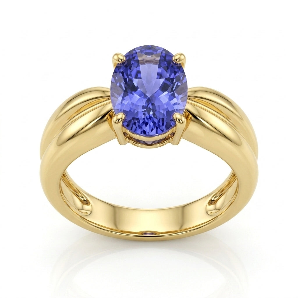 Tanzanite 1.35ct tw Ring 14kt Gold