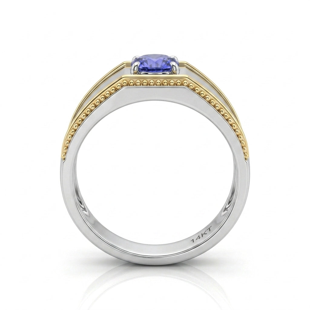 Tanzanite 1.00ct tw Ring 14kt Gold