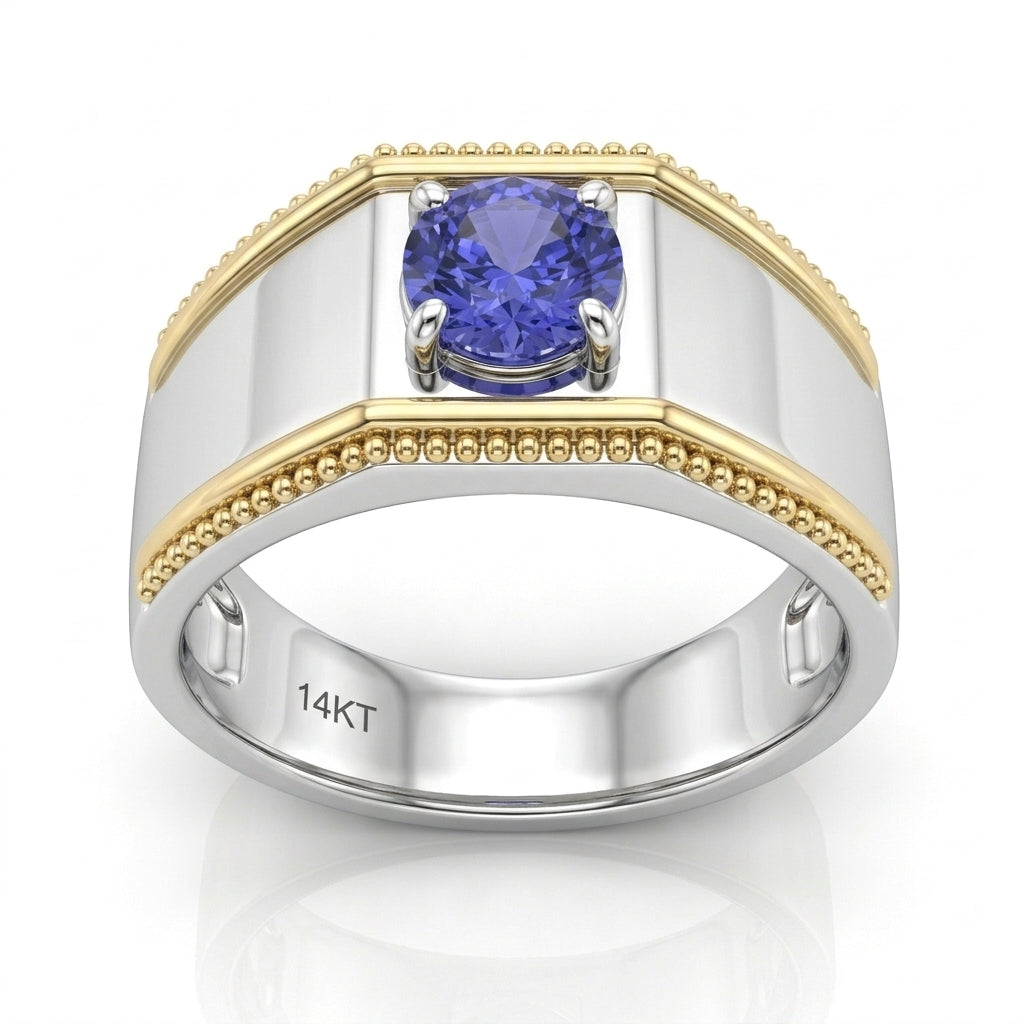 Tanzanite 1.00ct tw Ring 14kt Gold