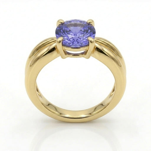 Tanzanite 1.35ct Ring in 14kt Gold