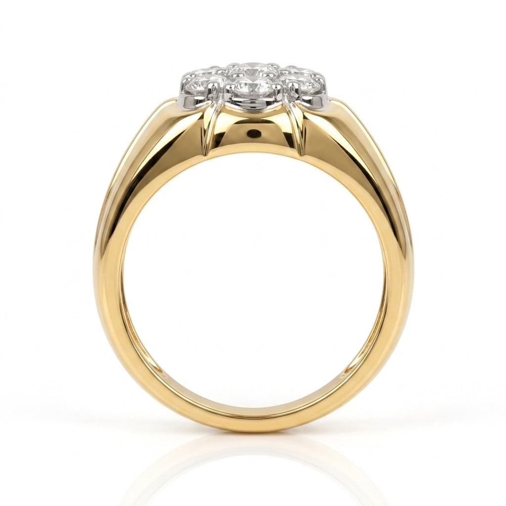 Men’s 14kt Gold Ring with 1.40ct Diamonds
