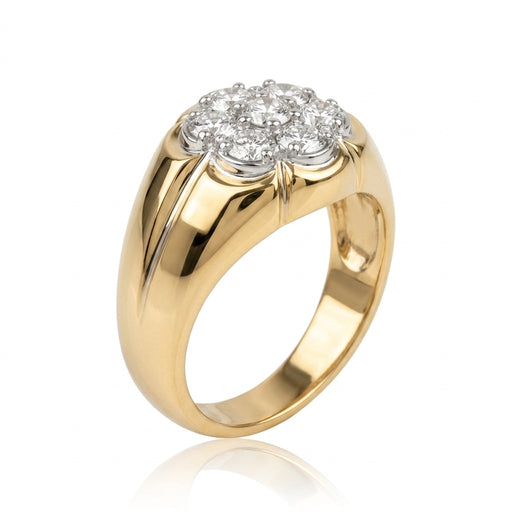 Men’s 14kt Gold Ring with 1.40ct Diamonds