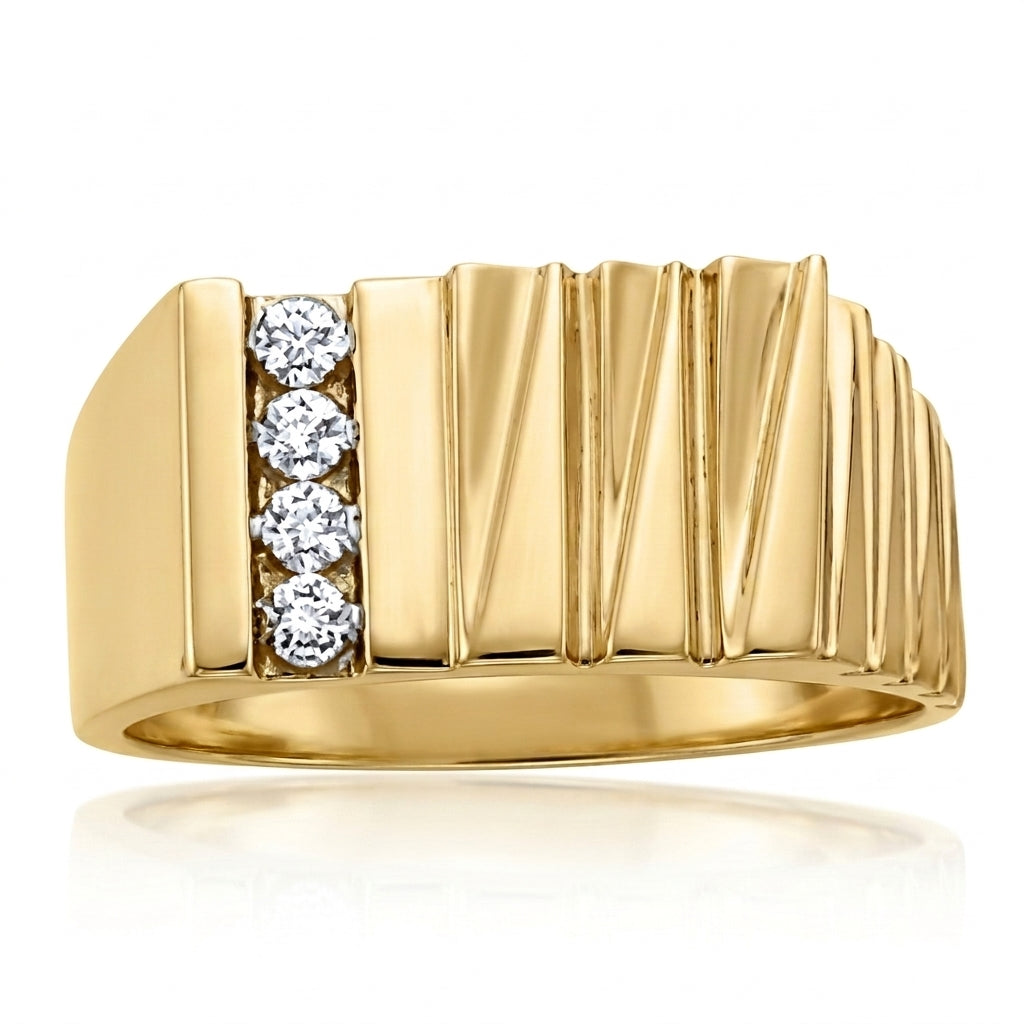 Men's Ring Diamonds 0.50 ct tw 14kt Gold
