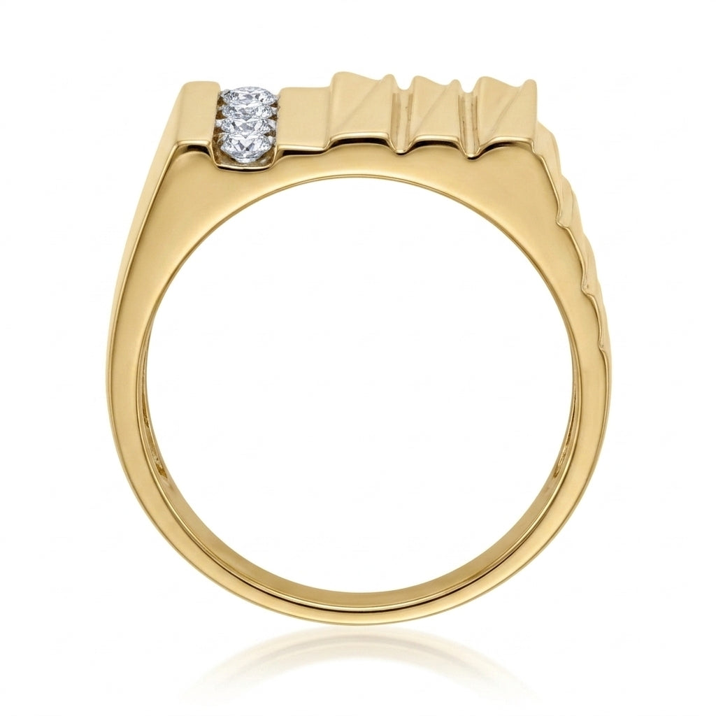 Men's Ring Diamonds 0.50 ct tw 14kt Gold