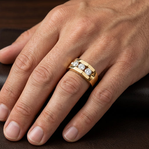 Men's Ring Diamonds 0.75 ct tw 14kt Gold