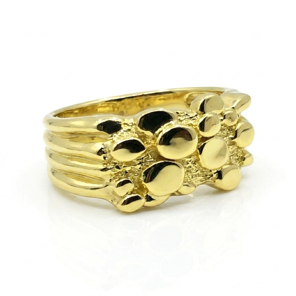 14k Gold Fancy Nugget Ring