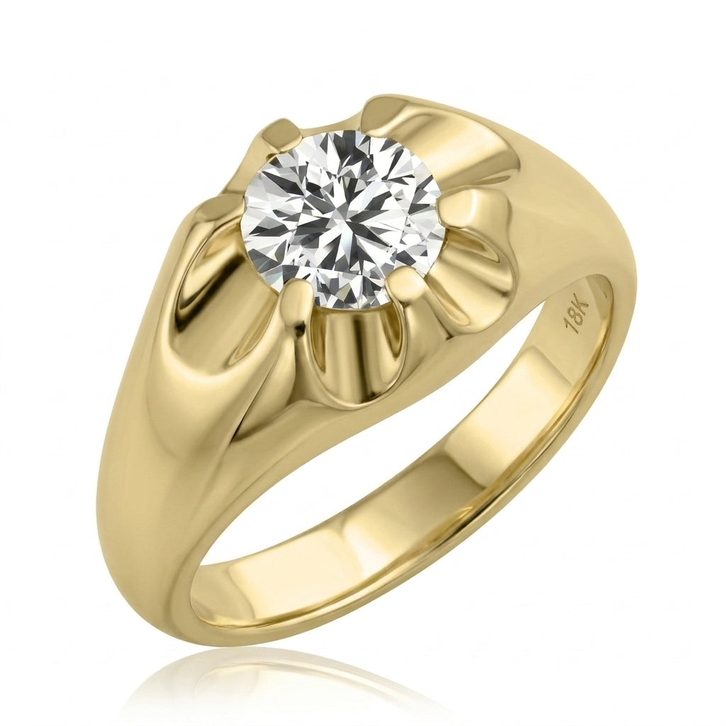 Men's Ring Diamonds 1.20 ct tw 14kt Gold