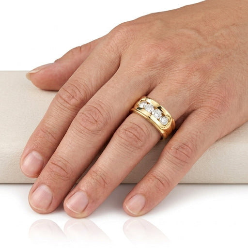 Men's Ring Diamonds 2.00ct tw 14kt Gold