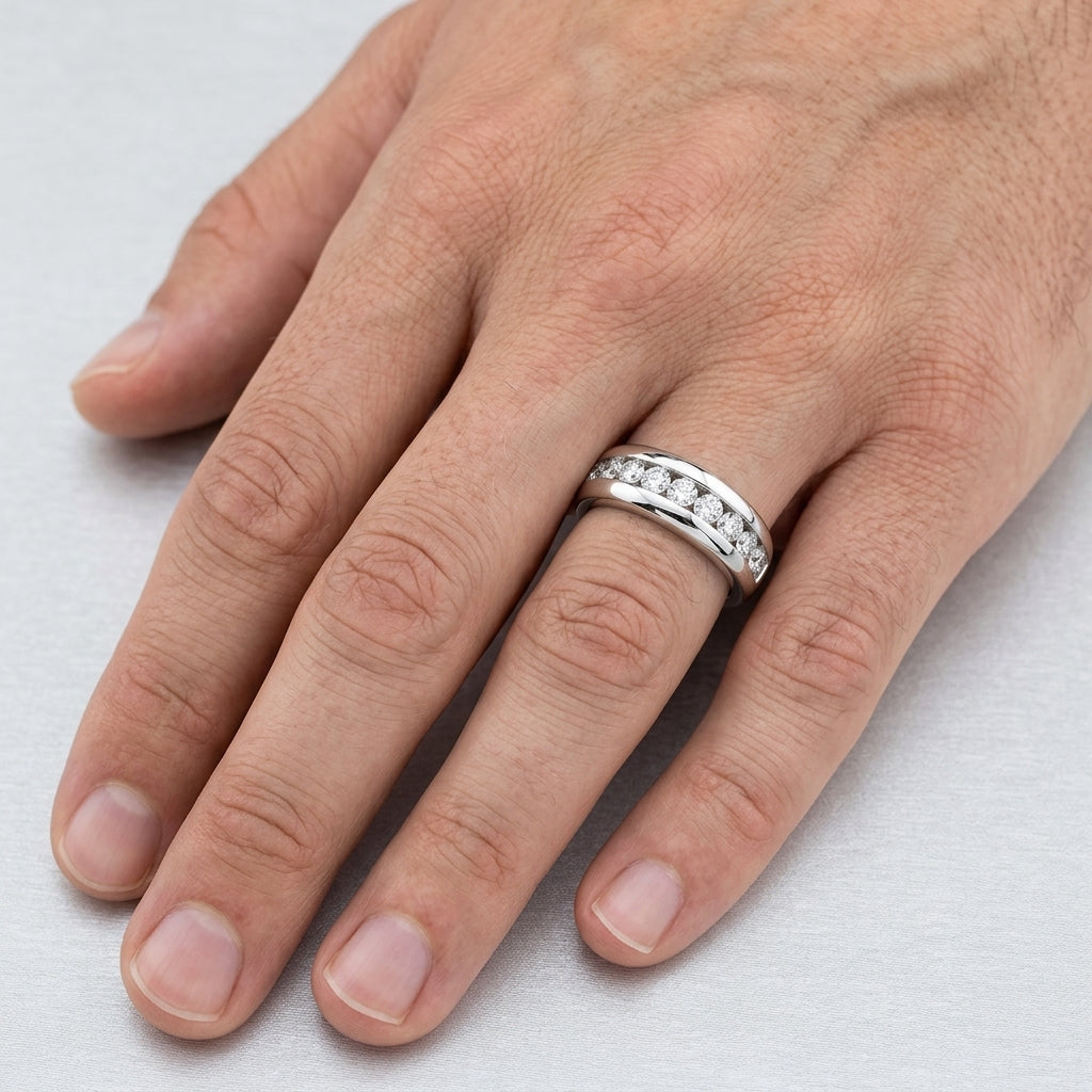 Men's Diamond Ring 1.00cttw 14kt Gold