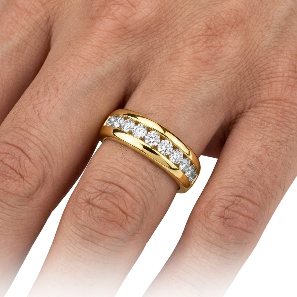 Men's Diamond Ring 1.00cttw 14kt Gold
