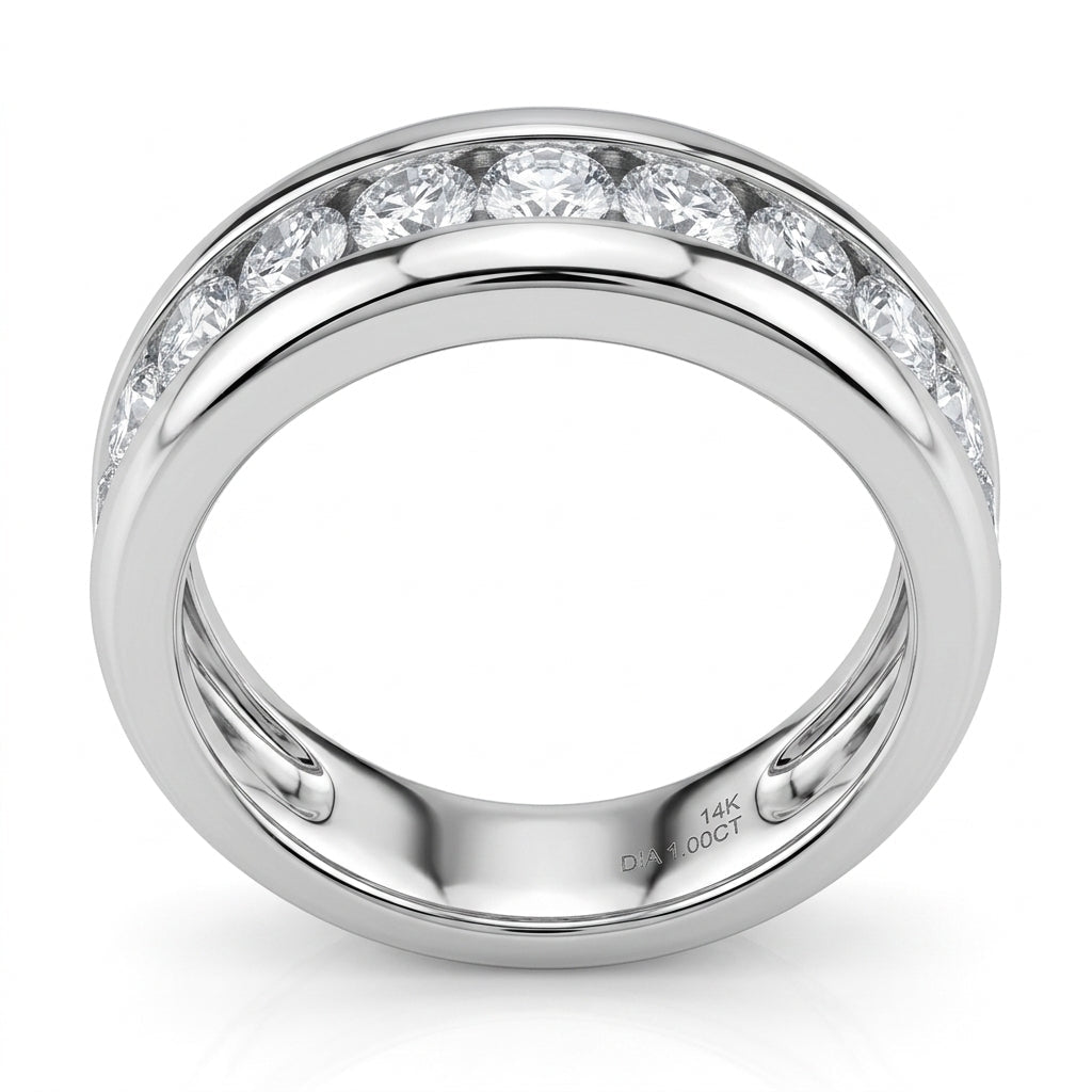 Men's Diamond Ring 1.00cttw 14kt Gold