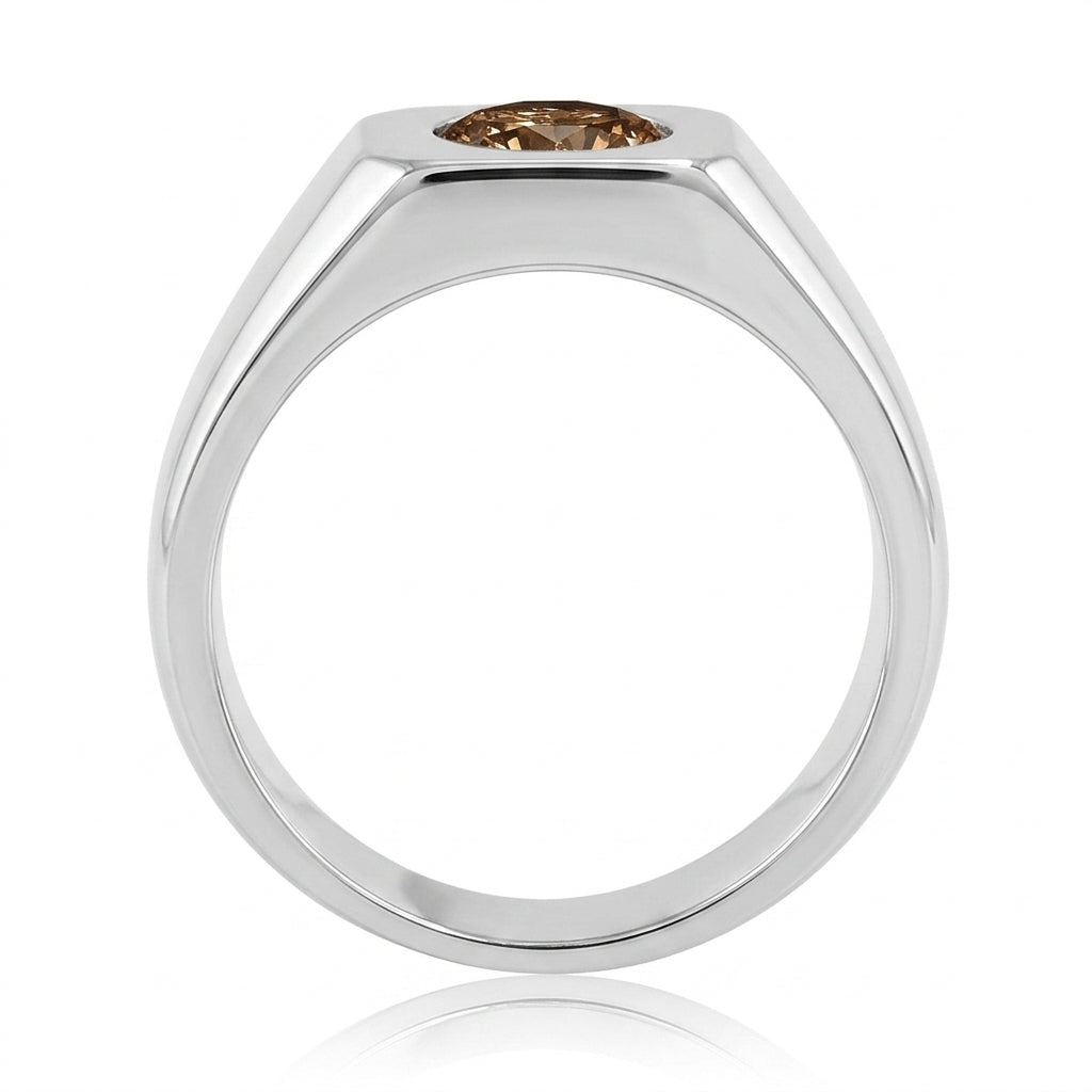 Men's Choco Diamond Ring 1ct tw 14kt Gold