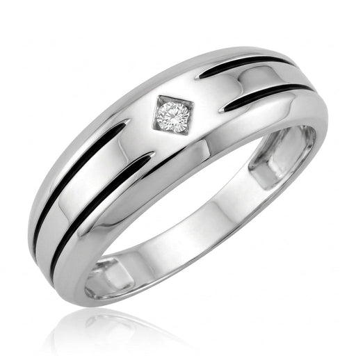 Men's Diamond Ring 0.05 ct tw 14kt Gold